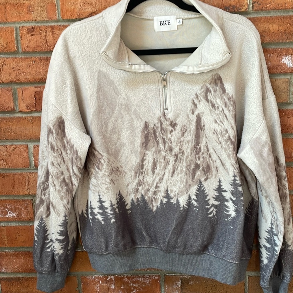 BKE 1/2 zip fleece pullover